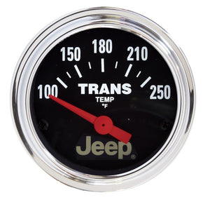 AutoMeter 880260 Autometer fits Jeep 52.4mm Shortl Sweep Electronic 100-250 Def F Transmission Temperature Gauge