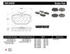 Stoptech 309.0493 Performance Brake Pads