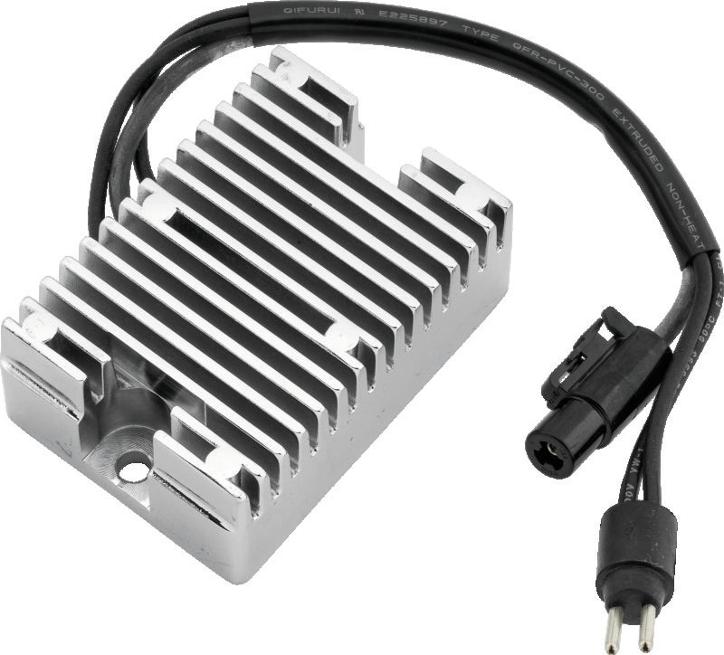 Twin Power 498252 fits  94-03 XL Voltage Regulator Chrome Replaces H-D 74523-94