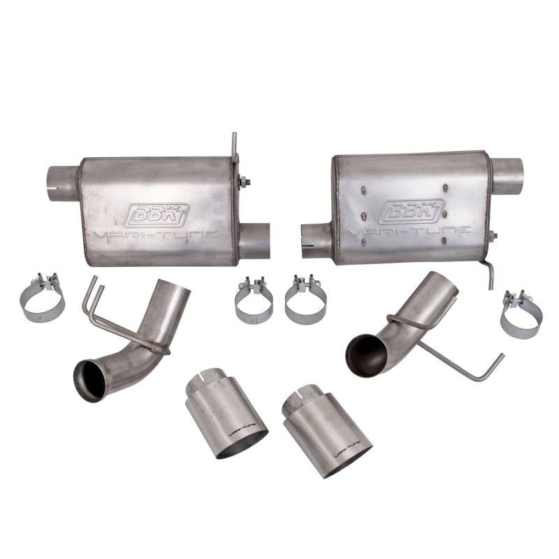 BBK  41015 Mustang GT VariTune Axle Back Exhaust Kit (Stainless Steel)