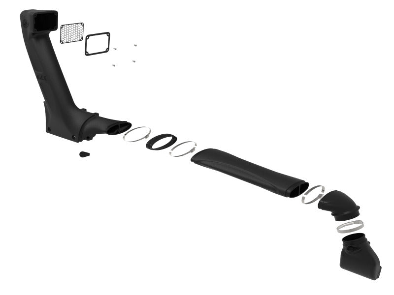 AFE 55-21001 fits Jeep Wrangler / Gladiator L4/V6 Dynamic Air Scoop (D.A.S) Sno
