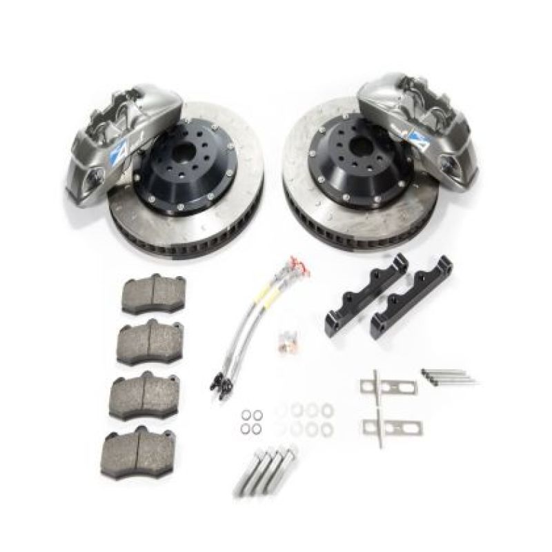 Alcon BKR6959B04 2009+ fits Nissan GT-R R35 380x33mm Rotor Grey 4 Piston Caliper RC4 Rear Axle Kit