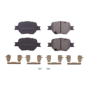 PowerStop 17 817 fits Scion tC Front Z17 Evolution Ceramic Brake Pads w/Hardware