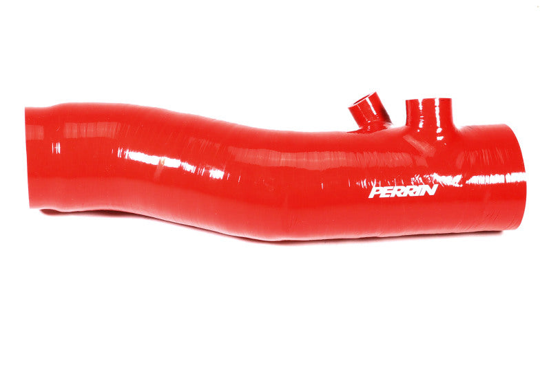 Perrin Performance PSP-INT-427RD Perrin 2022+ fits Subaru WRX Long Type Turbo Inlet Hose - Red