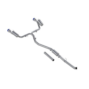 MBRP S49033BE fits Honda Civic SI 1.5L T304 SS 3in Cat-Back Exhaust 2.5in Tips