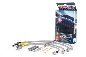 Goodridge 20042 fits Honda Civic (Base/LX/EX) Stainless Steel Brake Line Kit