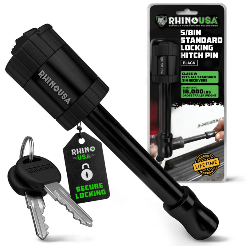Rhino USA HITCH-PIN-3 Locking Hitch Pin For 3In Class V Hitch
