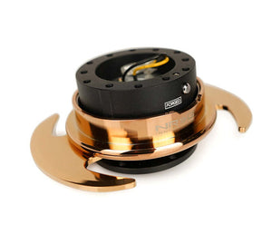 NRG SRK-650BK-CRG SRK-650BK-CRG Quick Release Kit Gen 3.0 - Black Body / Rose