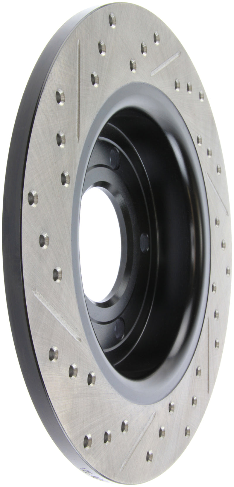 Stoptech 127.45067L 04-10 Mazda3 Slotted & Drilled Left Rear Rotor
