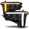 ANZO 111599X-L fits Toyota 22-24 Tundra (w/Factory LED Refl.) Z-Series Full LED Proj Headlights - Driver Side ONLY