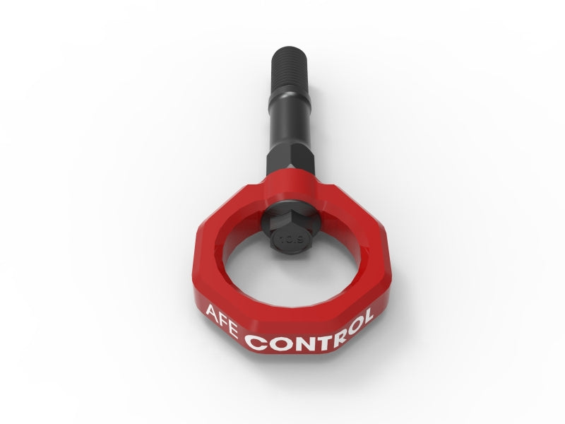 AFE 450-401015-R 20-24 fits Chevrolet C8 Corvette Rear Tow Hook - Red