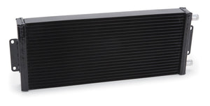 Edelbrock 15549 Heat Exchanger Dual Pass Single Row 20 500 Btu/Hr 20in x 8in x 2in Black