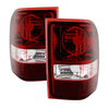 9028533 Xtune fits Ford 01-11 Ranger OEM Style Tail Lights -Dark Red ALT-JH-FR