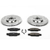 PowerStop K1353 fits Jaguar 03-04 S-Type Front Z23 Evolution Sport Brake Kit