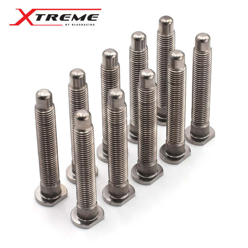 BLOX Racing BXAC-00177 fits Honda Xtreme Titanium Wheel Studs 12 x 1.50mm - Set of 10