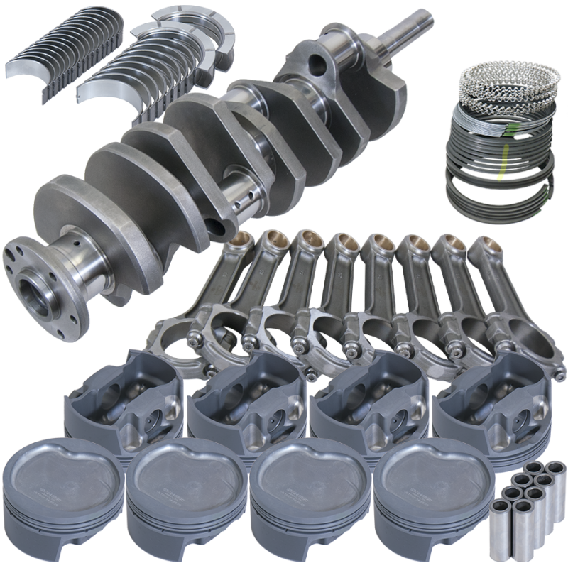 Eagle 15107030 fits Ford 429/460 4.300in Crank 6.800in I-Beam Rod -38cc Inv Dome 4.390in Pistons Rotating Assembly