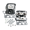 S&S 900-3249 Cycle 2006 Dyna 91cc .032in Manifold Surface Cylinder Heads - Wrink