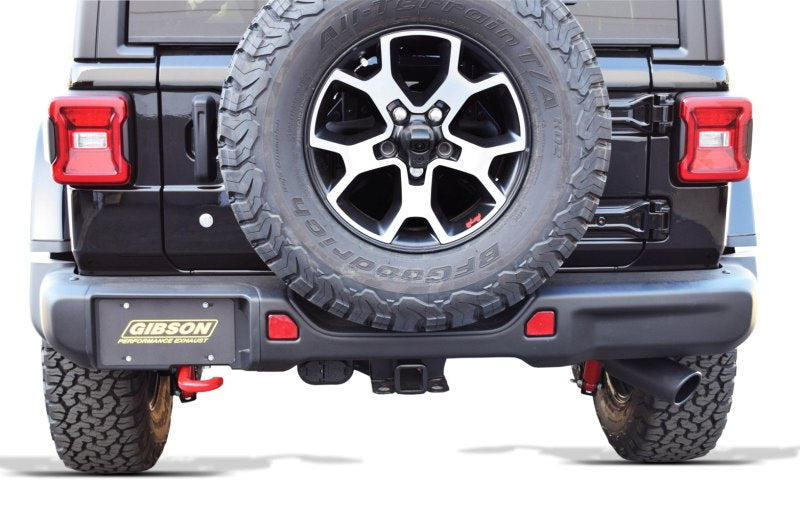 Gibson  617308-B fits Jeep 18-22 Wrangler JL Rubicon 3.6L 2.5in Cat-Back Single