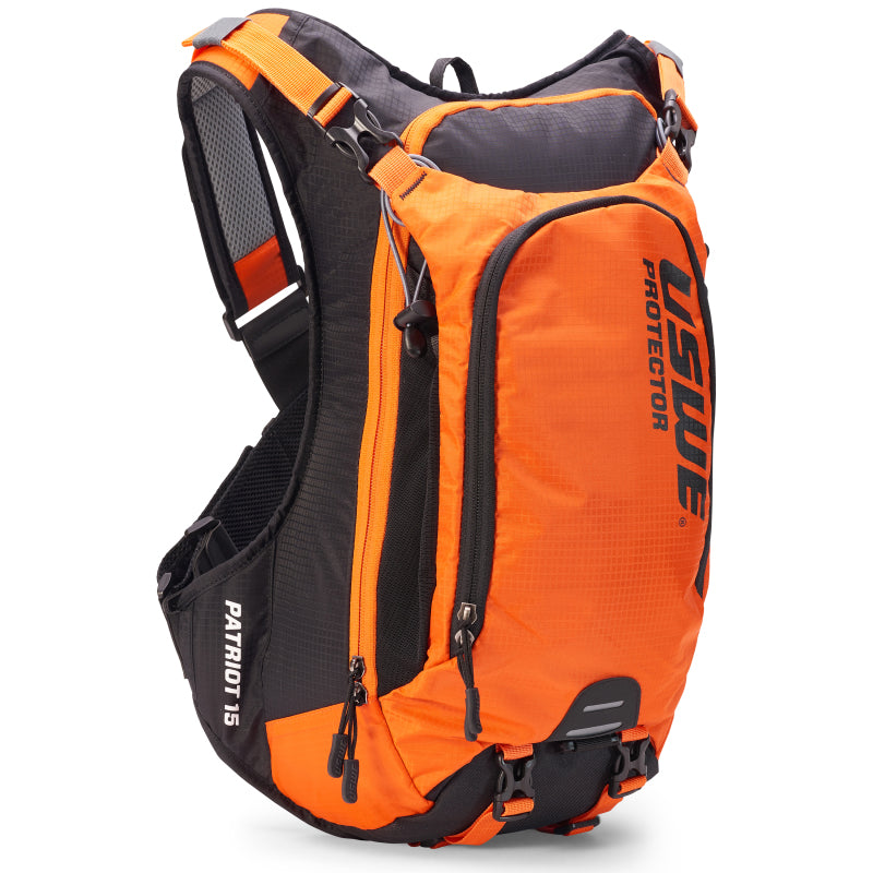 USWE 2150715 Patriot MTB Protector Pack 15L - Orange/Black