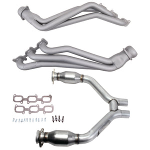 BBK 16423 15-17 fits Ford Mustang V6 1-3/4 Long Tube Headers w/High Flow Catt