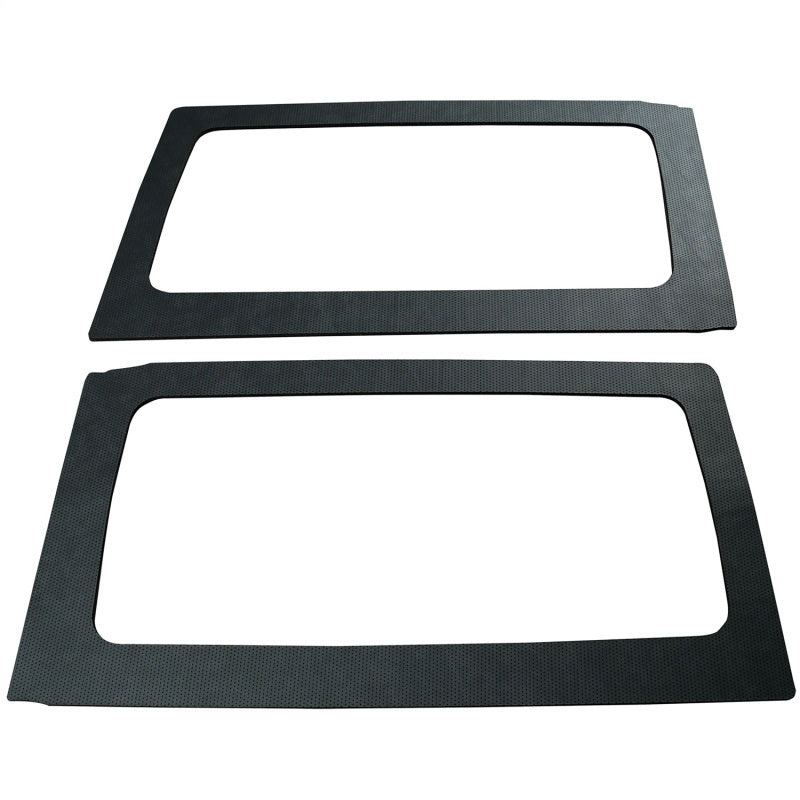 DEI  50165 fits Jeep 11-18 Wrangler JK 2-Door Boom Mat Rear Side Window Trim - 2