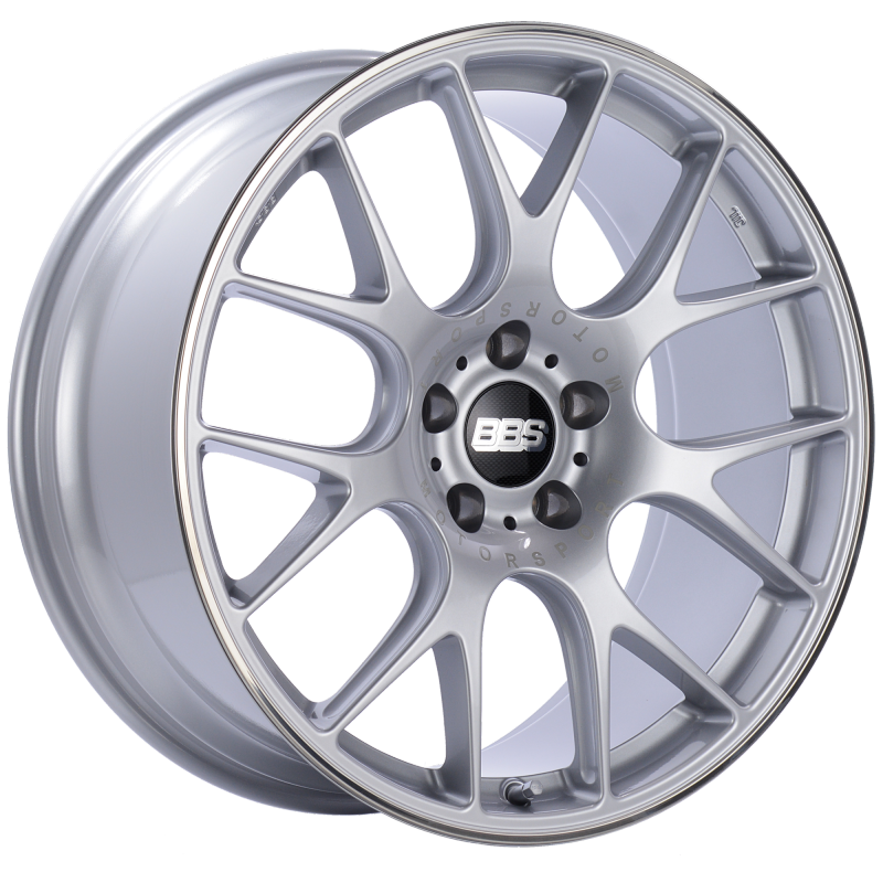 BBS CH100SPO CH-R 20x9 5x120 ET24 Brilliant Silver Polished Rim Protector Wheel -82mm PFS/Clip Required