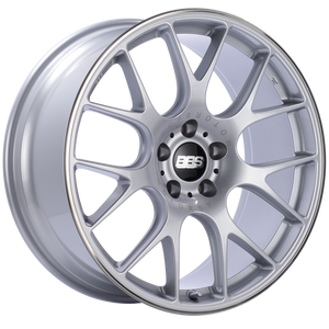BBS CH102SPO CH-R 20x9 5x112 ET25 Brilliant Silver Polished Rim Protector Wheel -82mm PFS/Clip Required