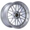 BBS LM226DSPK LM 20x10 5x120 ET20 Diamond Silver Center Diamond Cut Lip Wheel -82mm PFS/Clip Required