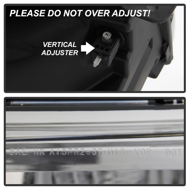 xTune 9042409 07-14 fits Ford Expedition OEM Style Headlights -Chrome (HD-JH-FE