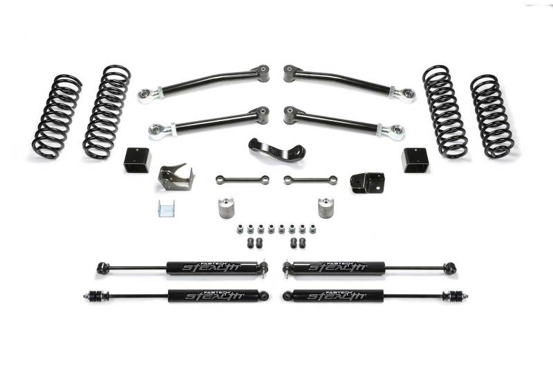 Fabtech K4089M fits Jeep 07-18 JK 2-Door 3in Trail w/Stealth