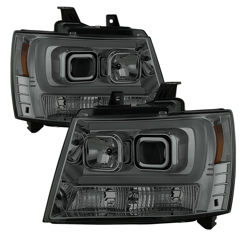 Spyder 5082589 fits Chevy 07-14 Suburban/1500/2500/Tahoe V2 Projector Headlight
