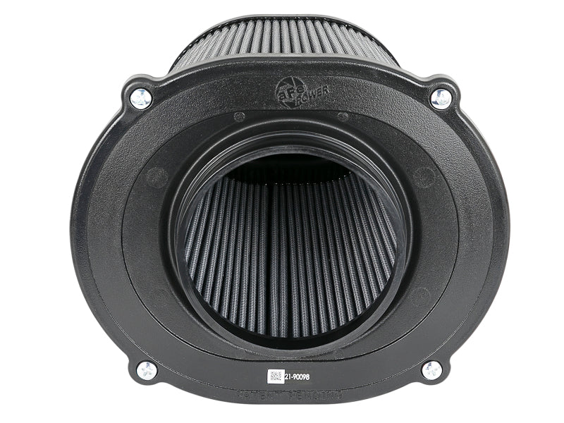AFE 21-90098 Quantum Pro DRY S Air Filter Flat Top - 5in Flange x 9in Height