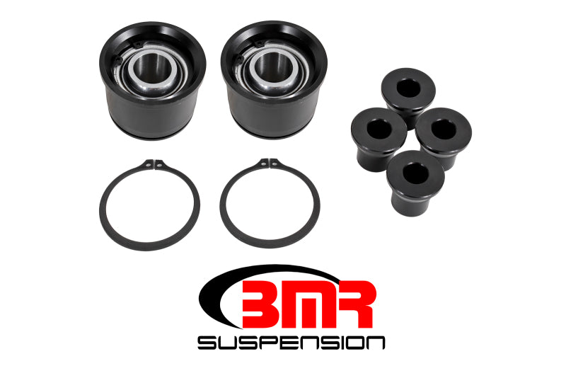 BMR BK055 S550 Mustang Premium Rear Lower Control Arm Bearing Kit - Black