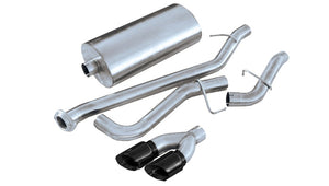 CORSA Performance 14260BLK Corsa 1999-2006 fits GMC Sierra 4.8L V8 3in Cat-Back Single Side w Twin 4in Black Pro-Series Tips