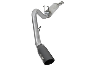AFE 49-43086-B rce XP 4in Cat-Back SS-409 Exhaust w/ Black Tips 2017 fits Ford