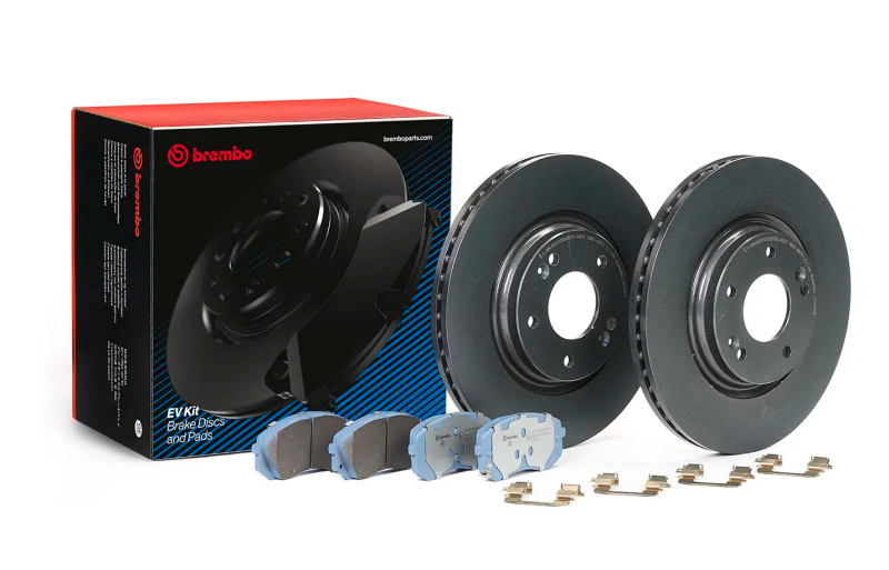 Brembo OE KT08014 2017+ fits Hyundai Kona (OS, OSE, OSI)/16-22 KIA Niro I (DE) E