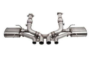 CORSA Performance 21111 Corsa 23-25 fits Chevrolet Corvette C8 Z06 3in Valved Cat-Back Exhaust Muffler System (ReUses Stock Tips)