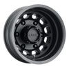 Method MR901660685134N MR901 - REAR 16x6 -134mm Offset 6x180 138.9mm CB Matte Black Wheel