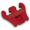 Moroso 97833 Wire Loom - 7-9mm - 2 Hole - Red - 2 Per Card