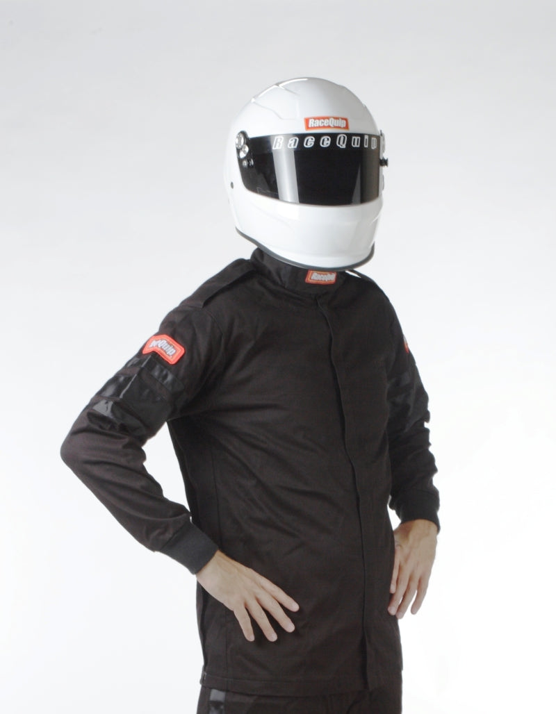 Racequip 111002 Black SFI-1 1-L Jacket - Small