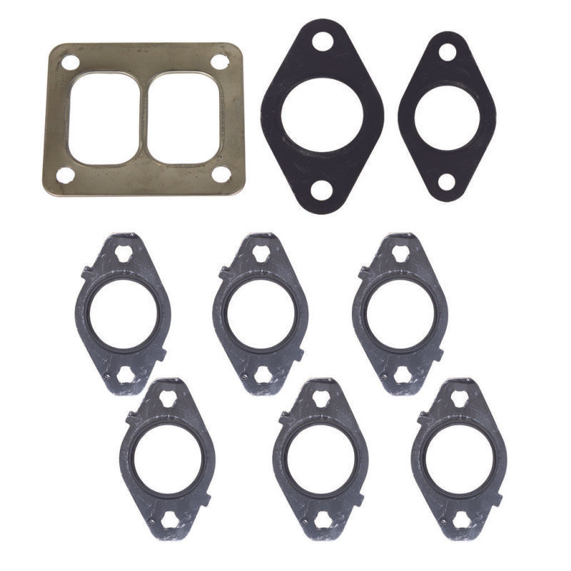 BD Diesel 1045992-T4 GASKET SET Exhaust Manifold w/ T4 Flange - 2007.5-2018 fits