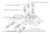GReddy 12002801 Universal Oil Filter Block Adapter