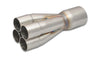 Vibrant 10302  Merge Collectors (1-3/4in Inlet Slipover ID 2-1/2in Merge Outlet