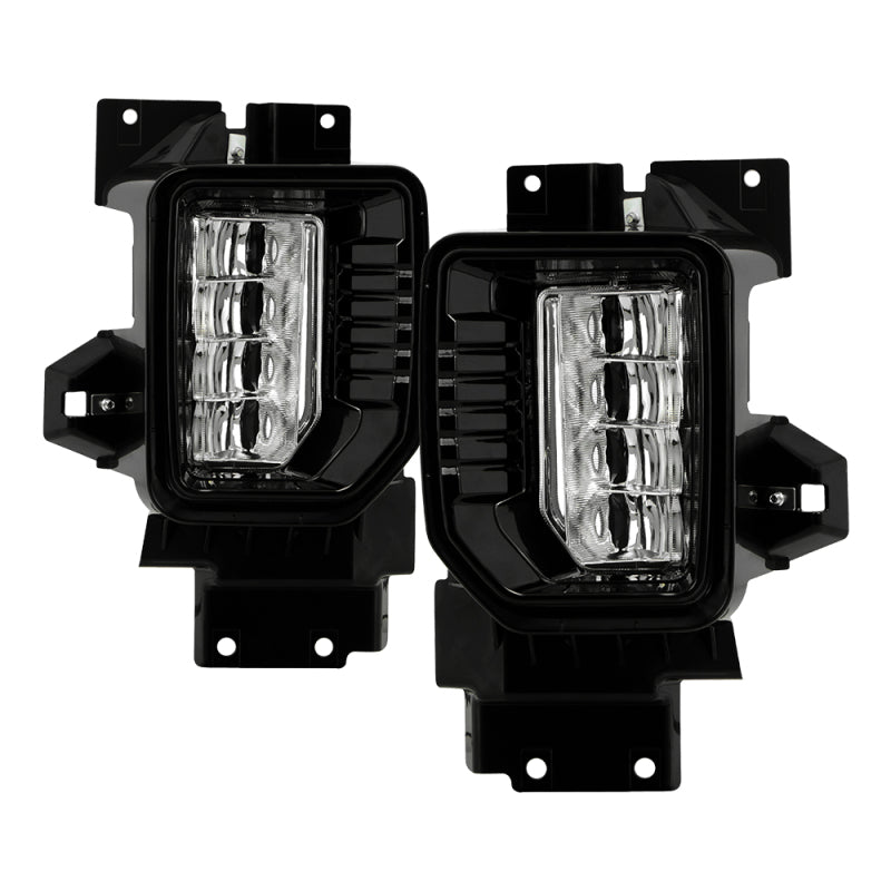Spyder 9051173 fits GMC 20-22 Sierra 2500/3500 HD OEM Fog Lights w/ Universal S