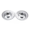 PowerStop fits Mazda 03-05 6 Front Evolution Drilled & Slotted Rotors - Pair
