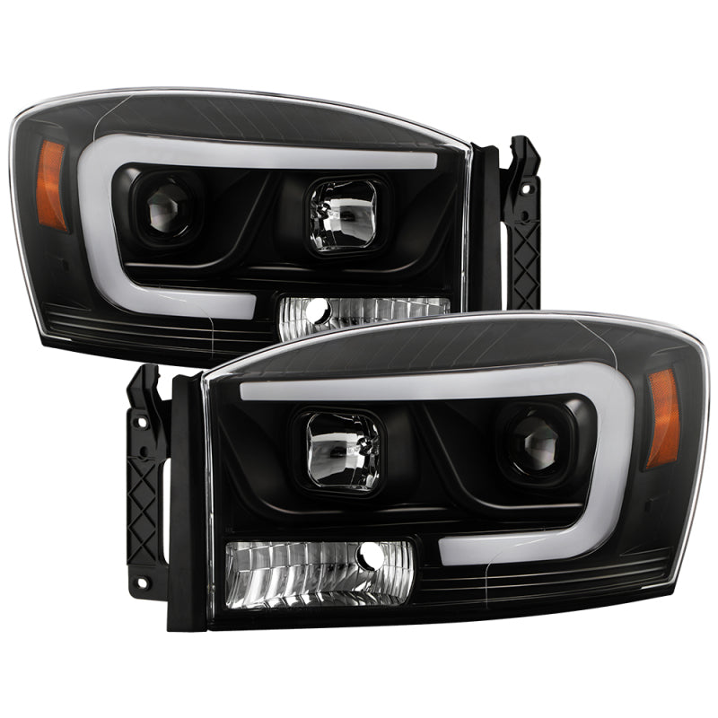 Spyder 5088178 fits Dodge 06-08 Ram 1500 LED Headlights - Black PRO-YD-DR06PL-B