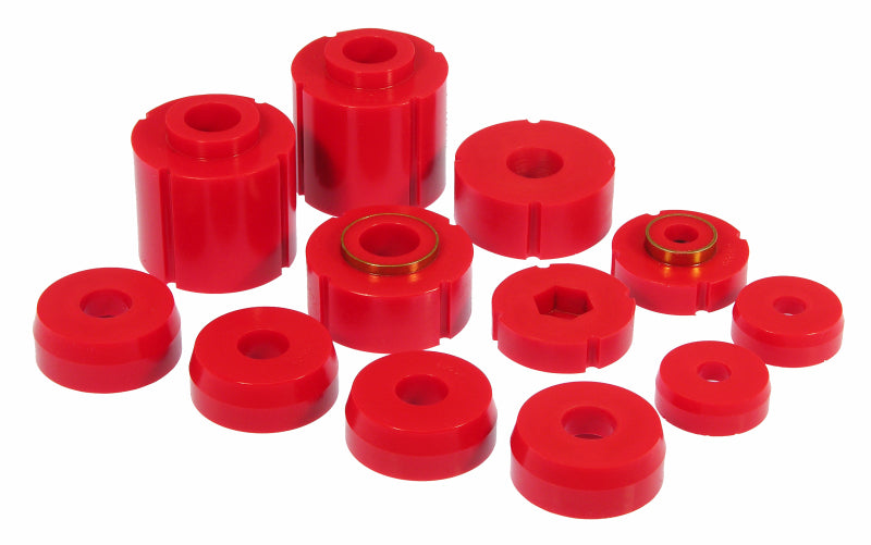 Prothane 6-104 fits Ford 84-88 Bronco II Body Mount Kit - Red