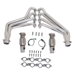 BBK 40210 10-15 fits Camaro LS3 L99 Long Tube Exhaust Headers With Converters