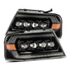 AlphaRex 880130 fits Ford 04-08 F-150 (No 2004 Heritage) NOVA-Series LED Proj HL Chrome w/Actv Light / Seq. Sig