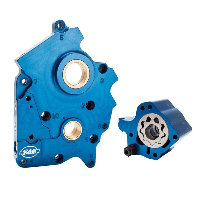 S&S Cycle 310-0997C 23-26 Harley-Davidson M8 Models w/ VVT Cam Support Plate & Oil Pump Kit